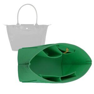 Womens Purse Organizer Insert for Longchamp le pliage Size Medium Green